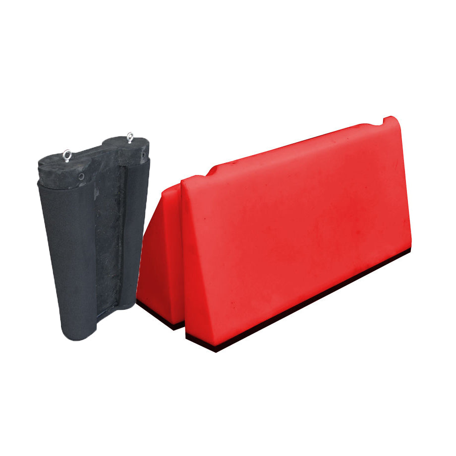 Floodstop Barriere | 0,5 m Höhe | Inklusive Stecksystemverbinder - FL-FS050 || B 1000 mm x L 500 mm x B 500 mm