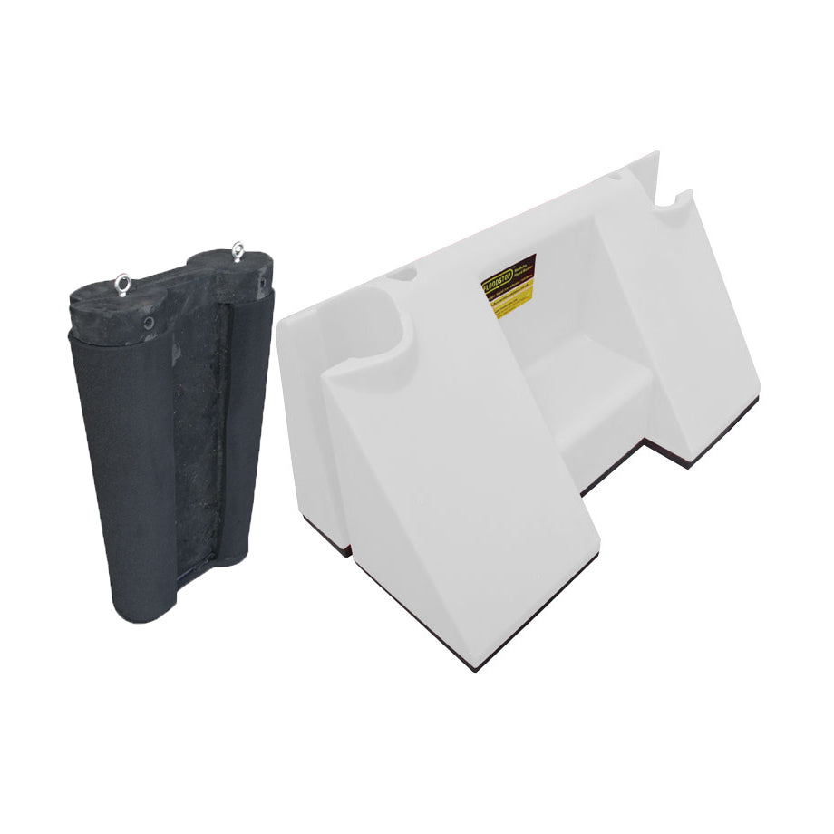 Floodstop Barriere | 0,5 m Höhe | Inklusive Stecksystemverbinder - FL-FS050 || B 1000 mm x L 500 mm x B 500 mm