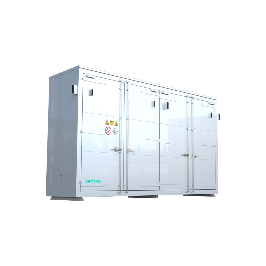 6-Meter-LithiumVault-Container – SI06D22916 || Flügeltüren auf 2 Ebenen