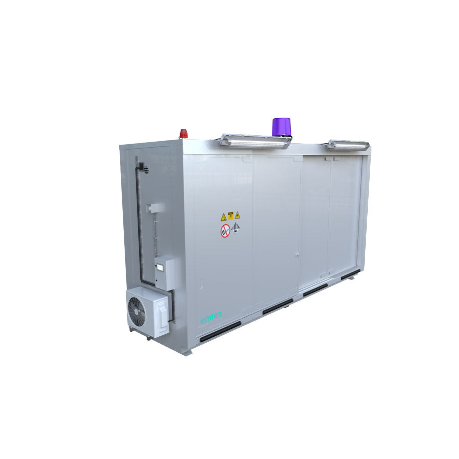 6-Meter-LithiumVault-Container – SI06D22910 || Schiebetüren auf 2 Ebenen