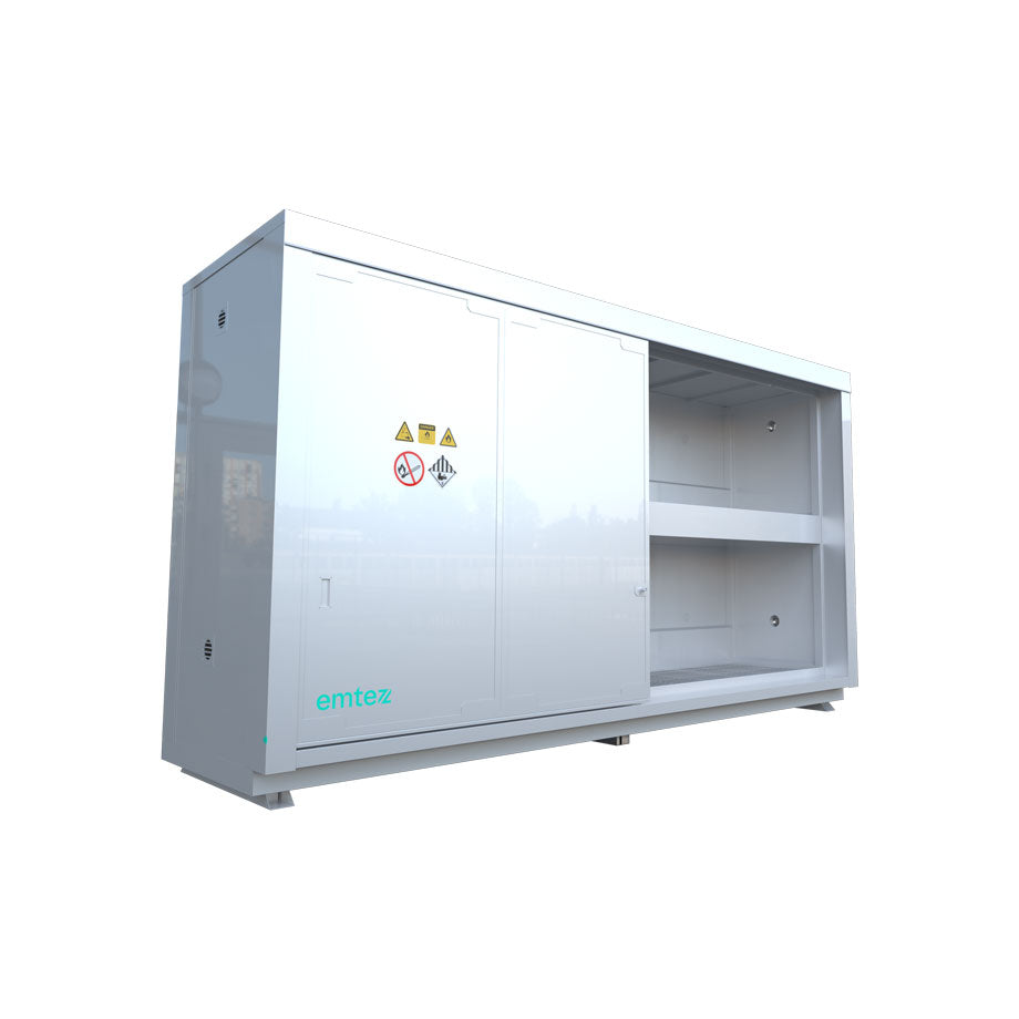 6-Meter-LithiumVault-Container – SI06D22910 || Schiebetüren auf 2 Ebenen