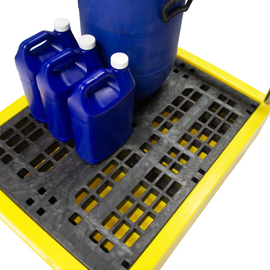 Poly Trolley® mit Gitter – BT100G | 100 l Auffangkapazität