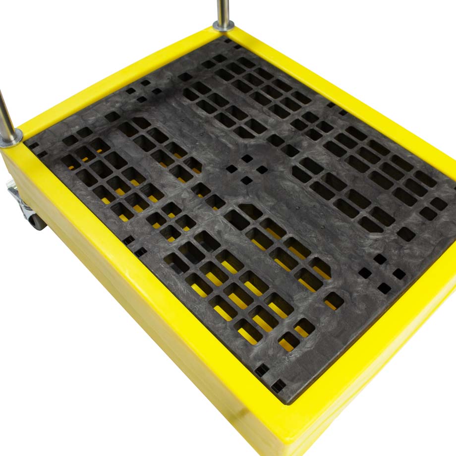 Poly Trolley® mit Gitter – BT100G | 100 l Auffangkapazität