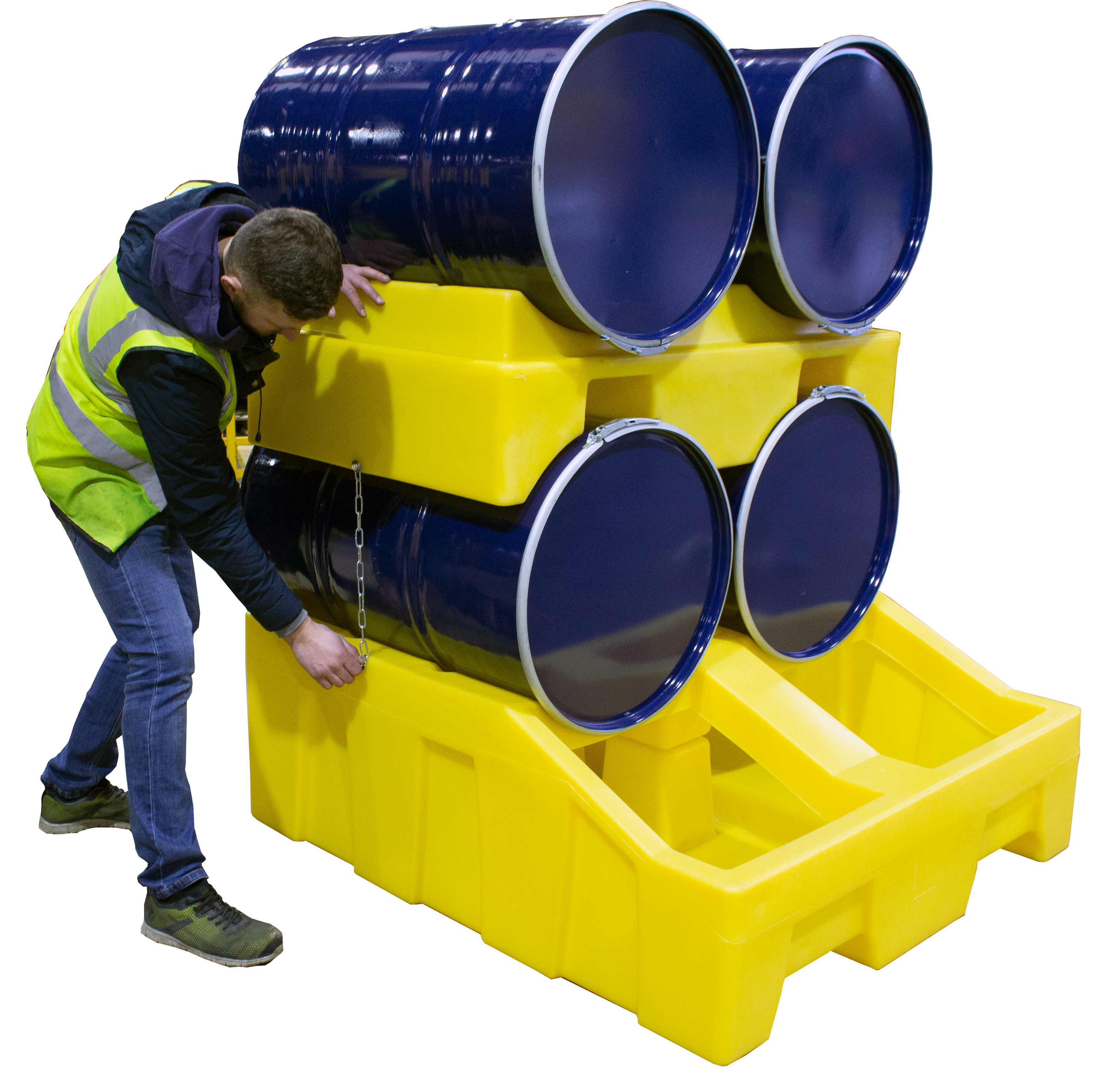 Dispensing System With 400ltr Sump - DB4 ||For 2 Drums