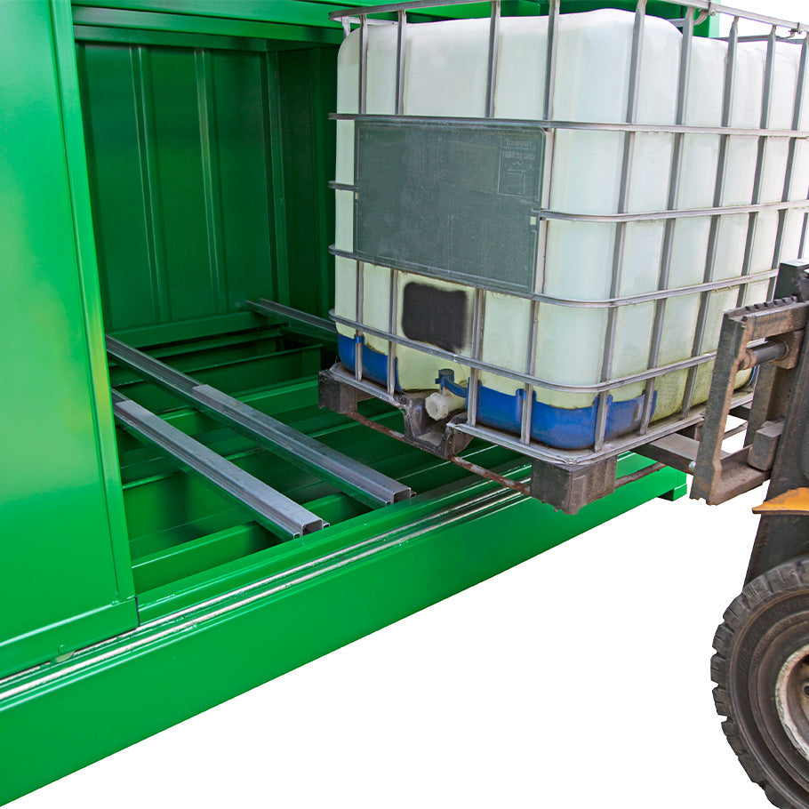 Drum & IBC Store - DPU64-16PB || To Hold 64 Drums or 16 IBC