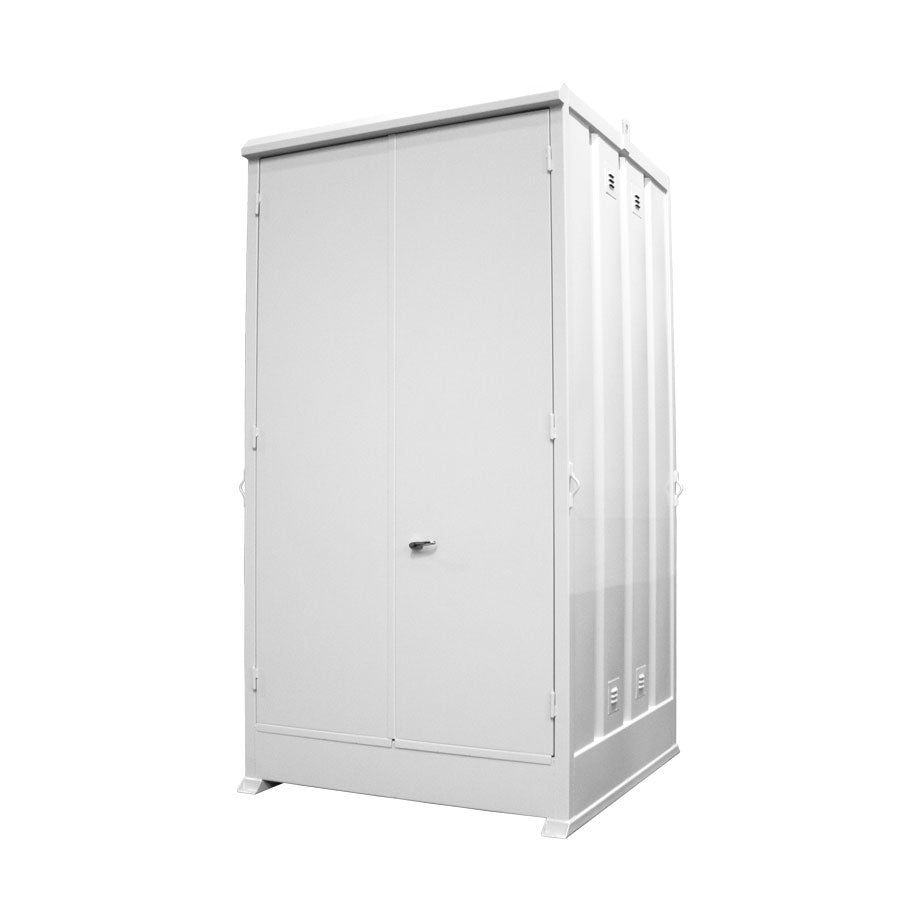 Geschlossener Lagerschrank - DS2P || für 8 Fässer