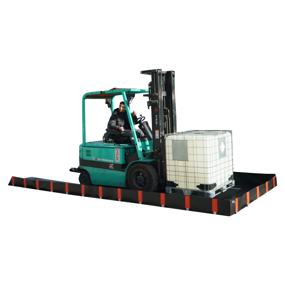 Faltbare PVC-Auffangwanne - EB6 || 6000 mm x 2500 mm x 250 mm