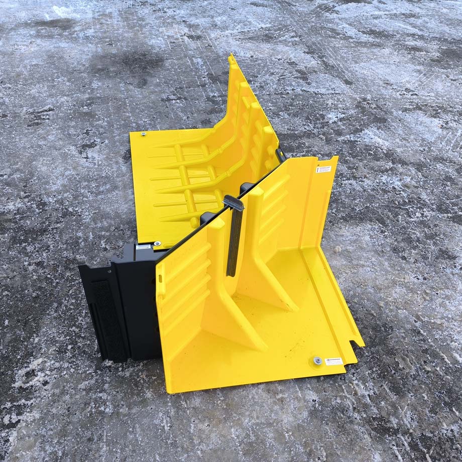 FloodFence™ | Leicht | Verbindungspin Ecke – FL-QFLCP || B 72 mm x L 30 mm x H 328 mm