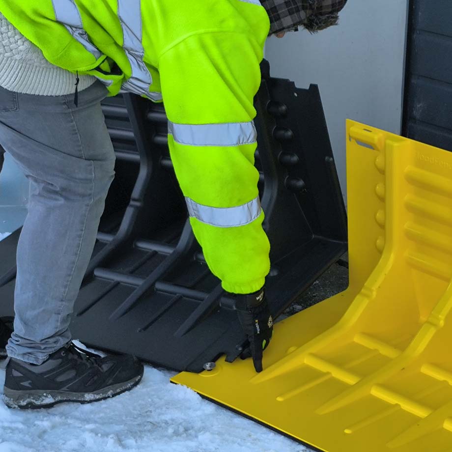 FloodFence™ | Leicht | Eckeinheit – FL-QFLC