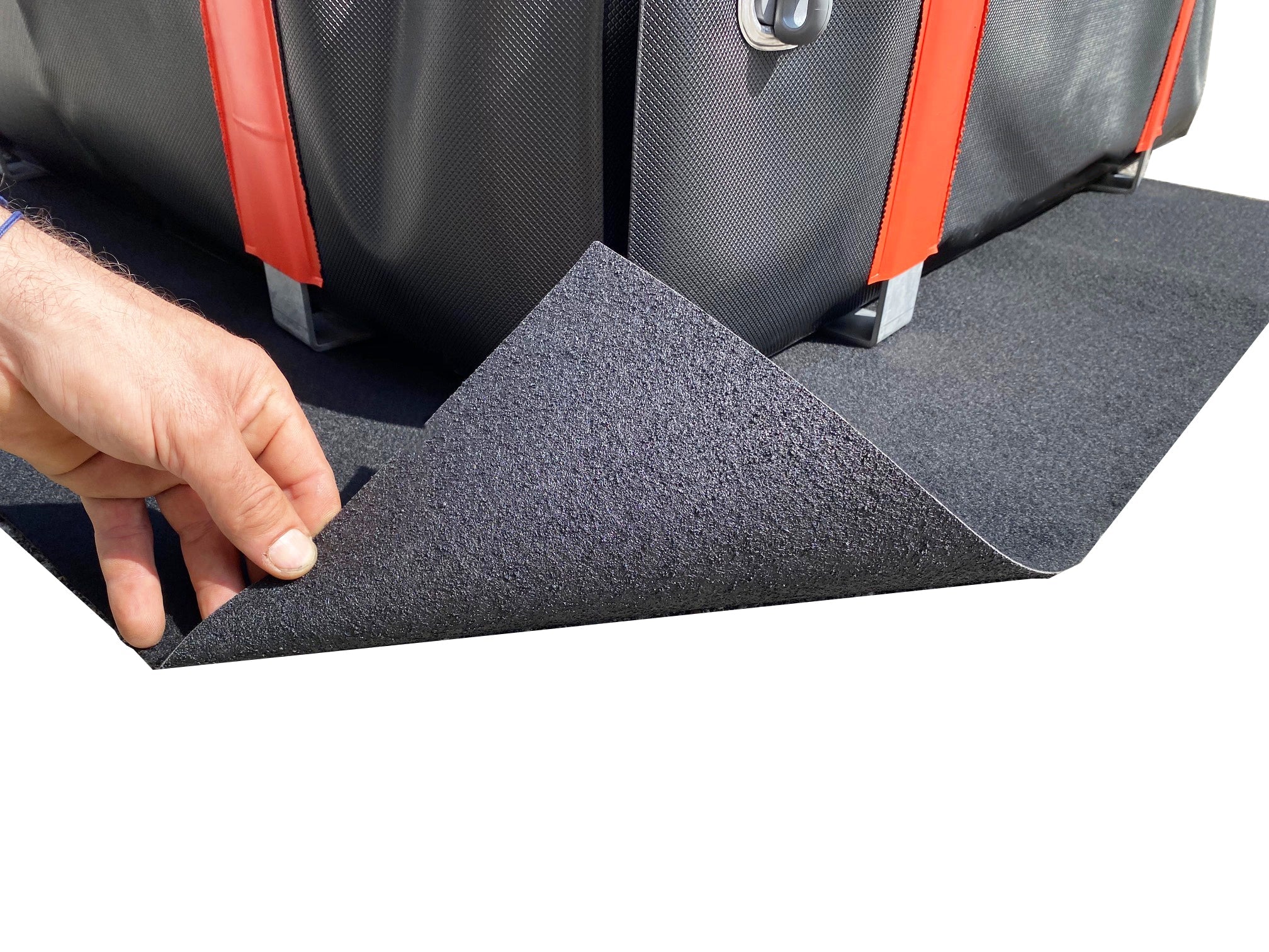 Unterlegmatte für faltbare PVC-Auffangwanne – EB6M || 6500 mm x 3000 mm