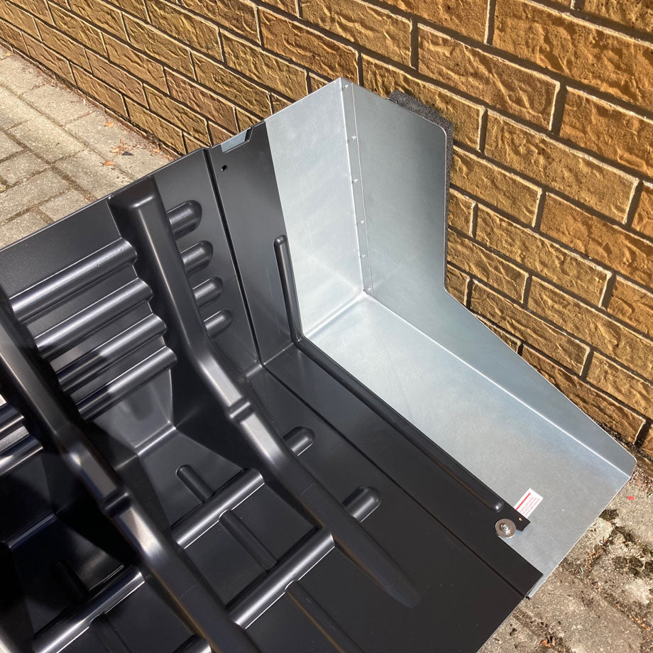 FloodFence™ | Leicht | Wandelement links – FL-QFLWL || B 240 mm x L 580 mm x H 450 mm