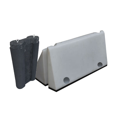 Floodstop Barriere | 0,5 m Höhe | Inklusive Stecksystemverbinder - FL-FS050 || B 1000 mm x L 500 mm x B 500 mm