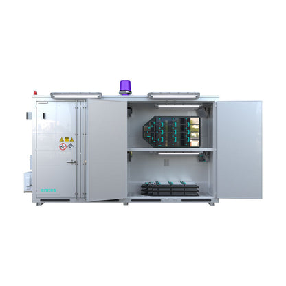 6-Meter-LithiumVault-Container – SI06D22916 || Flügeltüren auf 2 Ebenen