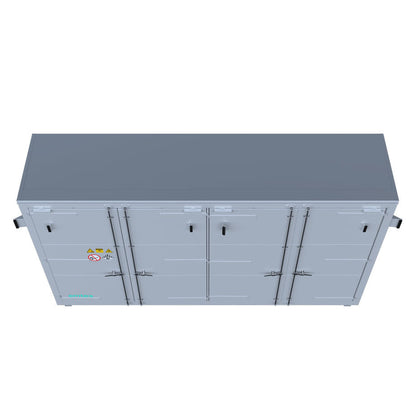 6-Meter-LithiumVault-Container – SI06D22916 || Flügeltüren auf 2 Ebenen