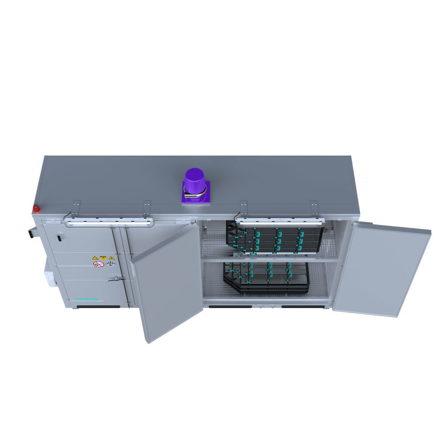 6-Meter-LithiumVault-Container – SI06D22916 || Flügeltüren auf 2 Ebenen