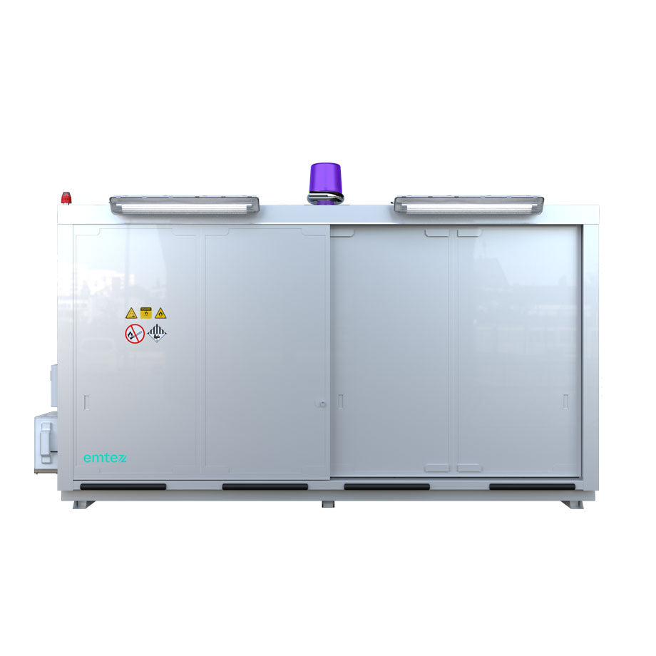 6-Meter-LithiumVault-Container – SI06D22910 || Schiebetüren auf 2 Ebenen