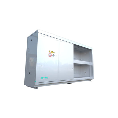 6-Meter-LithiumVault-Container – SI06D22910 || Schiebetüren auf 2 Ebenen