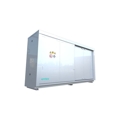 6-Meter-LithiumVault-Container – SI06D22910 || Schiebetüren auf 2 Ebenen