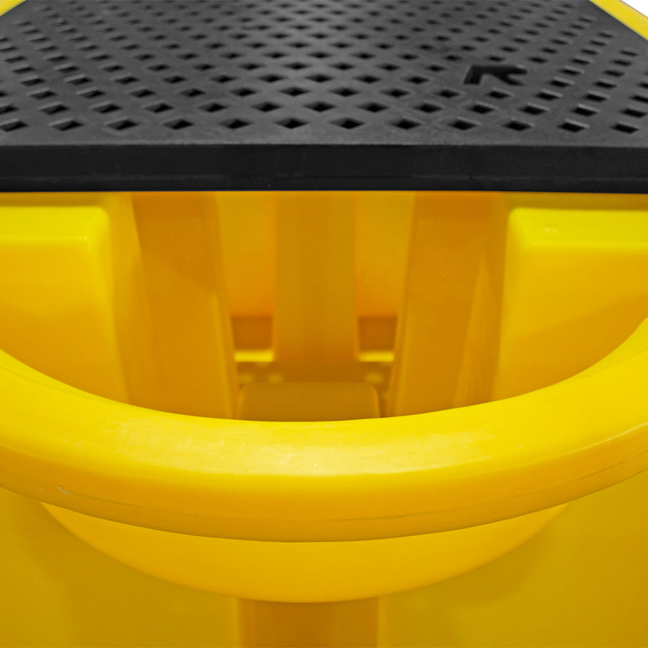 IBC Auffangwanne mit integriertem Auffangbereich – BB1DT || Auffangvolumen: 1125 Liter