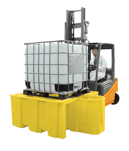 IBC Spill Pallet With Built-in Dispensing Area  - BB1D ||1100ltr Sump Capacity