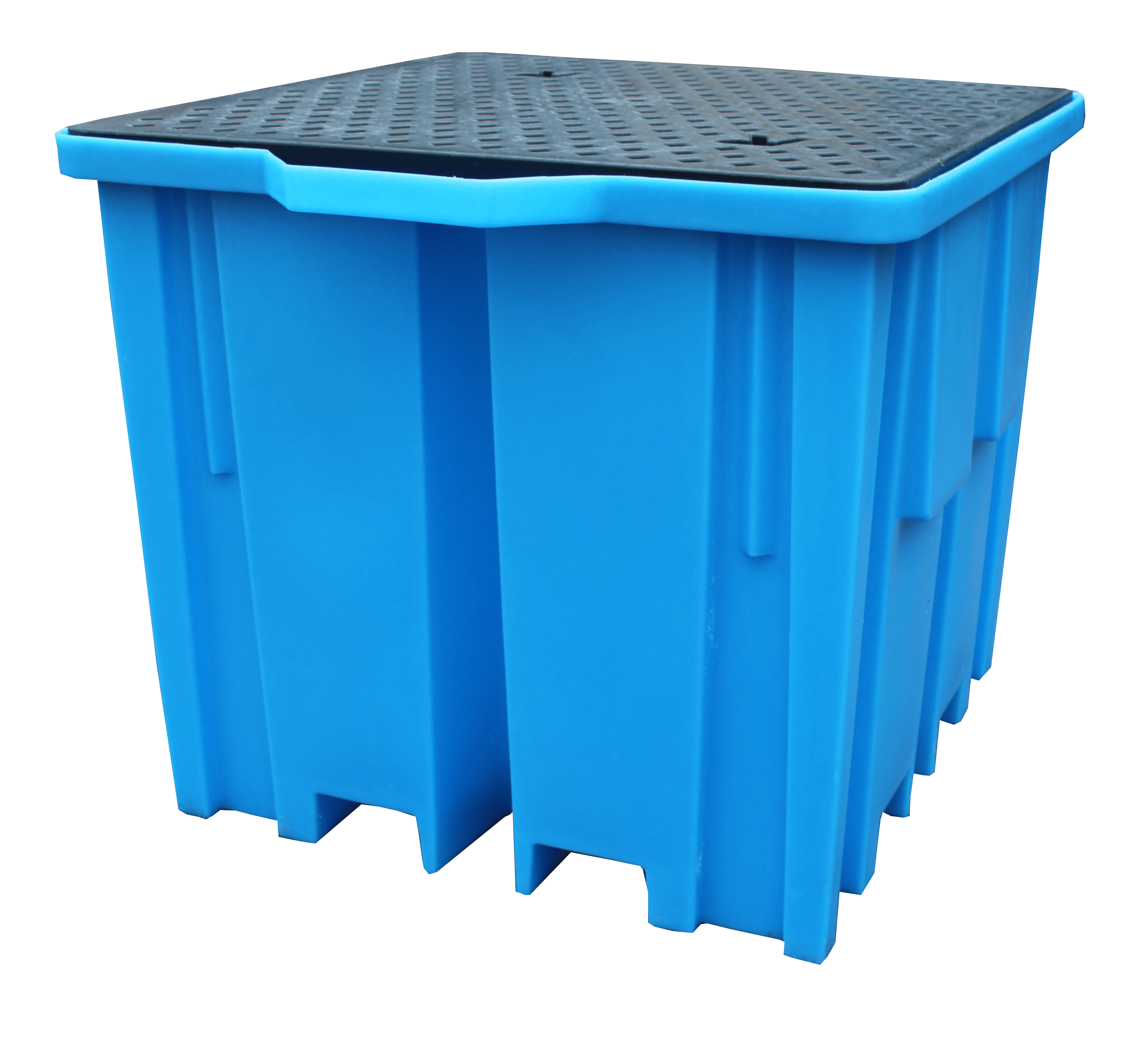 BB1FW - 4-way 1 IBC Plastic Bunded Spill Containment Pallet