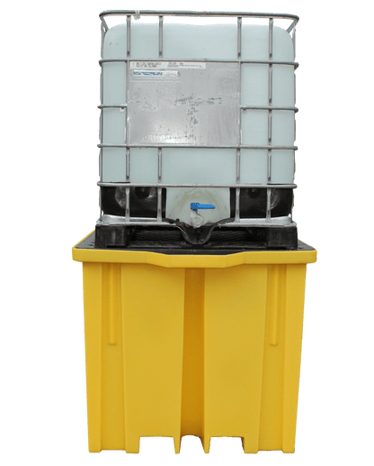 BB1FW - 4-way 1 IBC Plastic Bunded Spill Containment Pallet