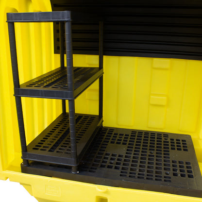 Hard Covered Drum Spill Pallet - BP2HCS ||230ltr Sump Capacity