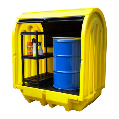 Hard Covered Drum Spill Pallet - BP2HCS ||230ltr Sump Capacity