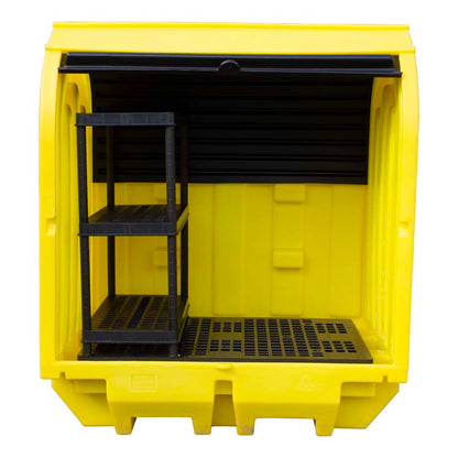 Hard Covered Drum Spill Pallet - BP2HCS ||230ltr Sump Capacity