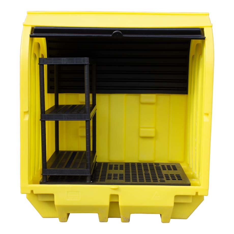 Hard Covered Drum Spill Pallet - BP2HCS ||230ltr Sump Capacity