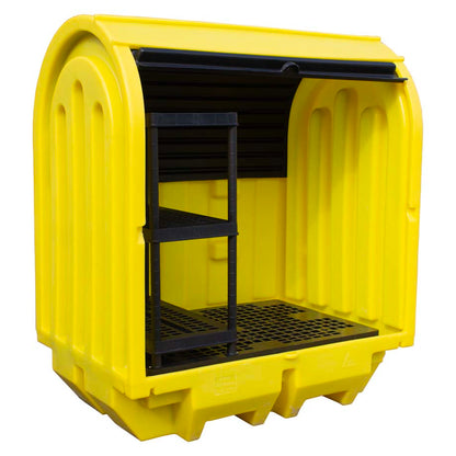 Hard Covered Drum Spill Pallet - BP2HCS ||230ltr Sump Capacity