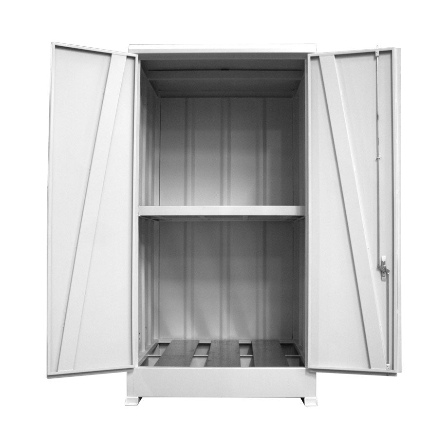 Geschlossener Lagerschrank - DS2P || für 8 Fässer