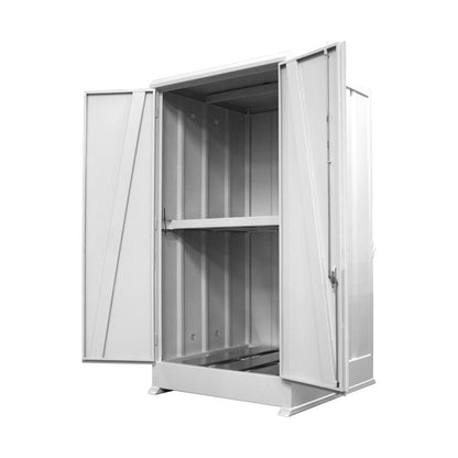 Geschlossener Lagerschrank - DS2P || für 8 Fässer