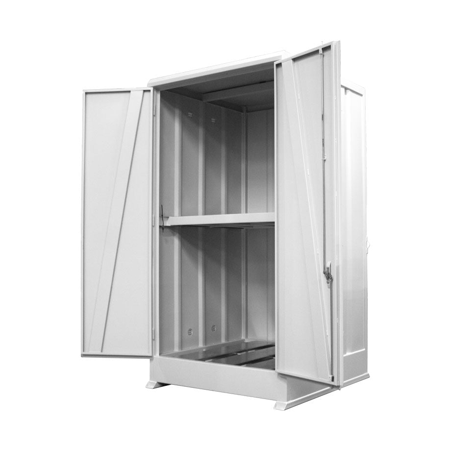 Geschlossener Lagerschrank - DS2P || für 8 Fässer