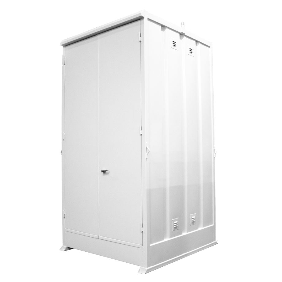 Geschlossener Lagerschrank - DS2P || für 8 Fässer