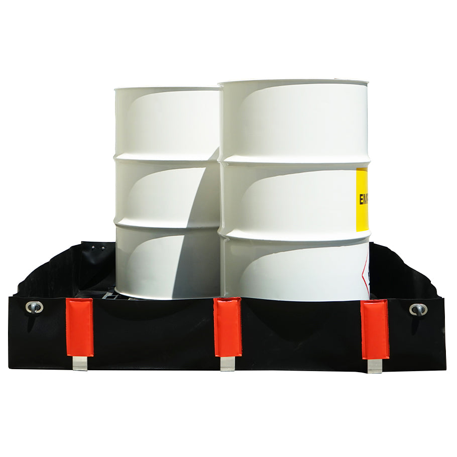 Faltbare PVC-Auffangwanne - EB3 || 1500 mm x 1500 mm x 250 mm