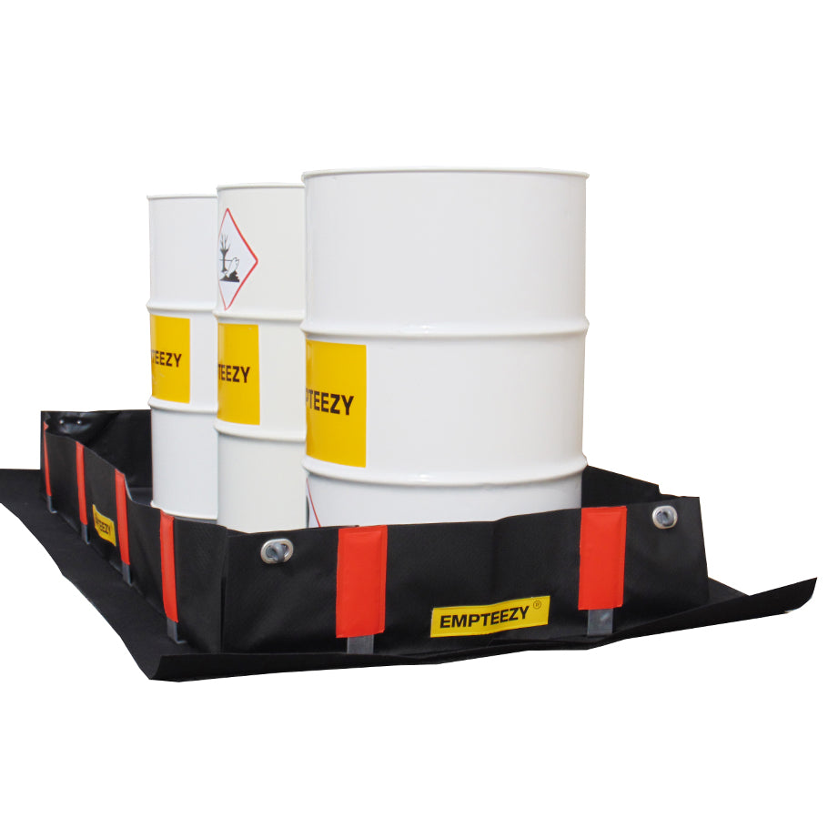 Faltbare PVC-Auffangwanne - EB2 || 2000 mm x 1000 mm x 250 mm