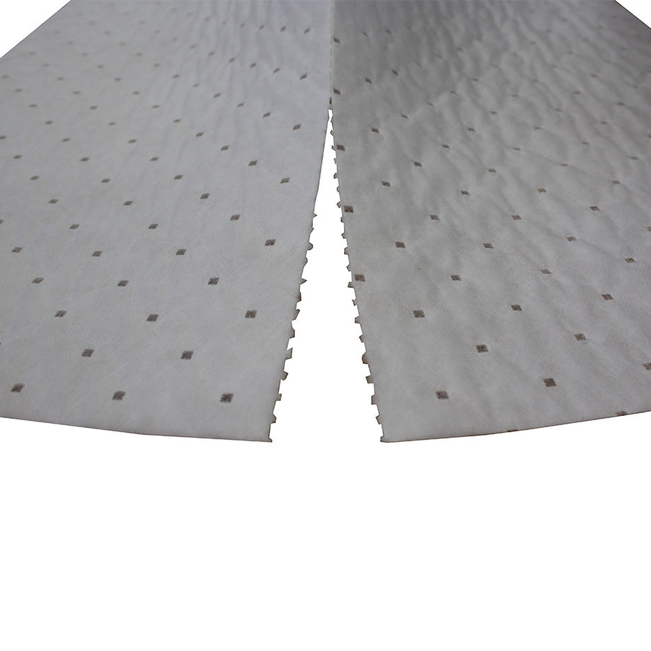 Bindevliestücher für Wartungsarbeiten - MPRM100-80 || Absorbiert 80 Liter pro Packung (100 Stück)
