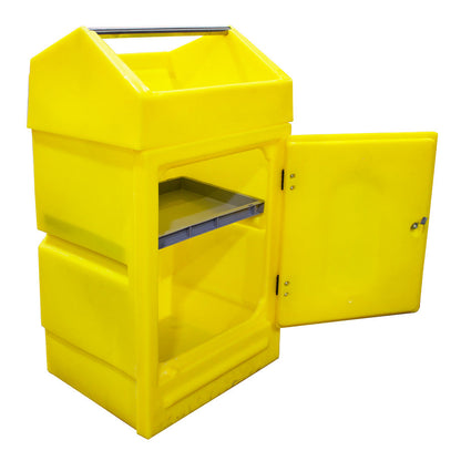 Lockable Cabinet with Roll Holder - PDSD ||L640 x W580 x H1180mm
