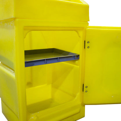 Lockable Cabinet with Roll Holder - PDSD ||L640 x W580 x H1180mm